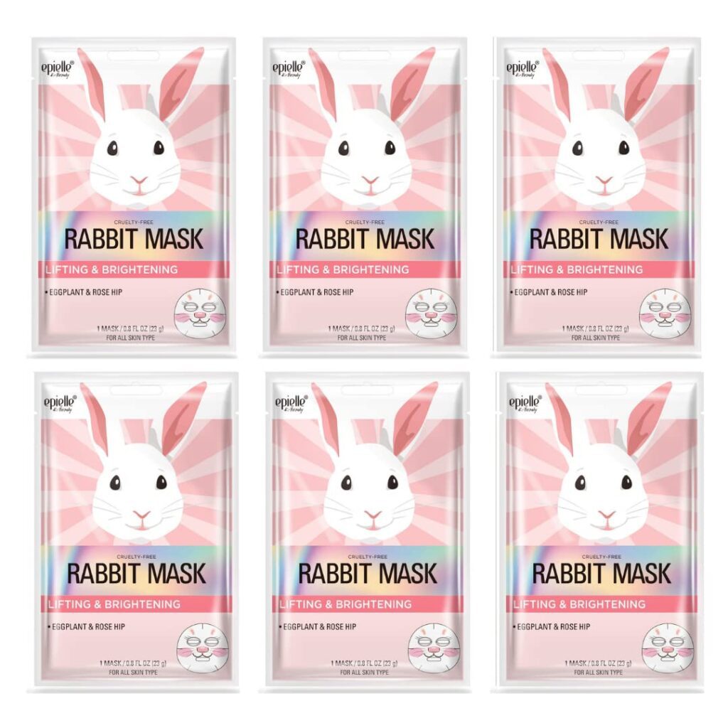 Rabbit Sheet Masks - 6 pack