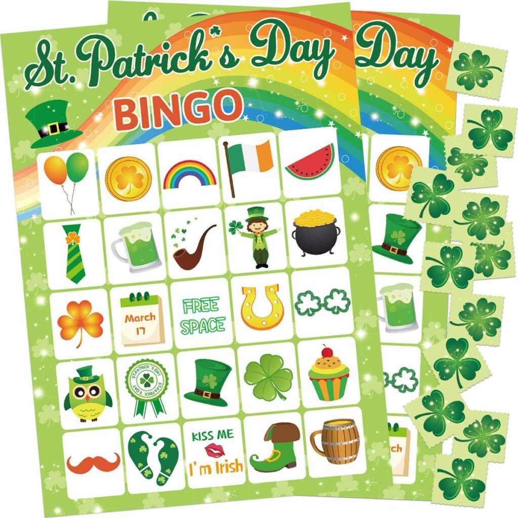 St.Patrick’s Day Bingo Game for Kids