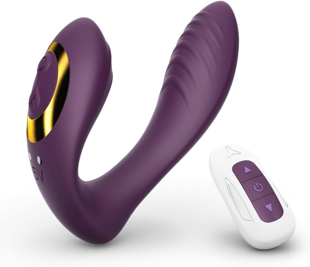 Purple Clitoral and G-Spot Vibrator