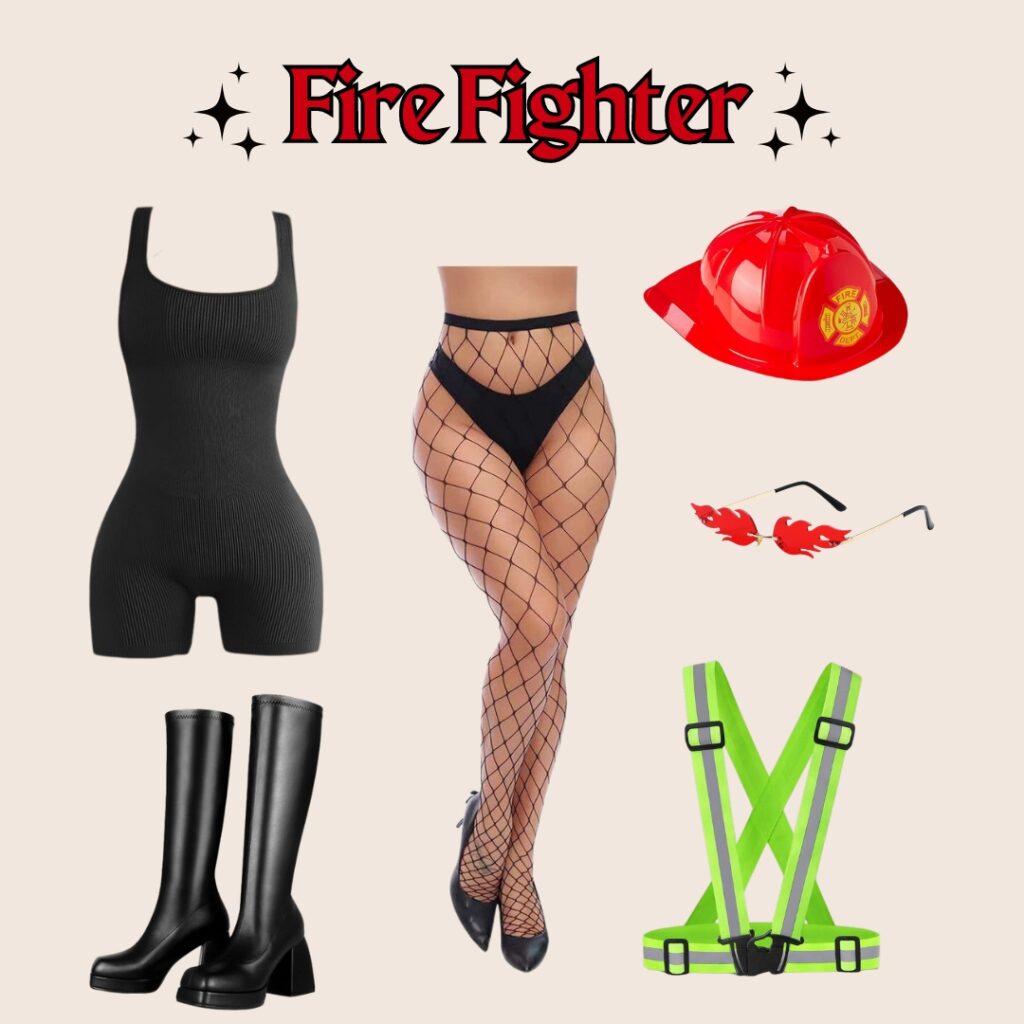 Hot Costume Ideas Fire Fighter 1080x1080